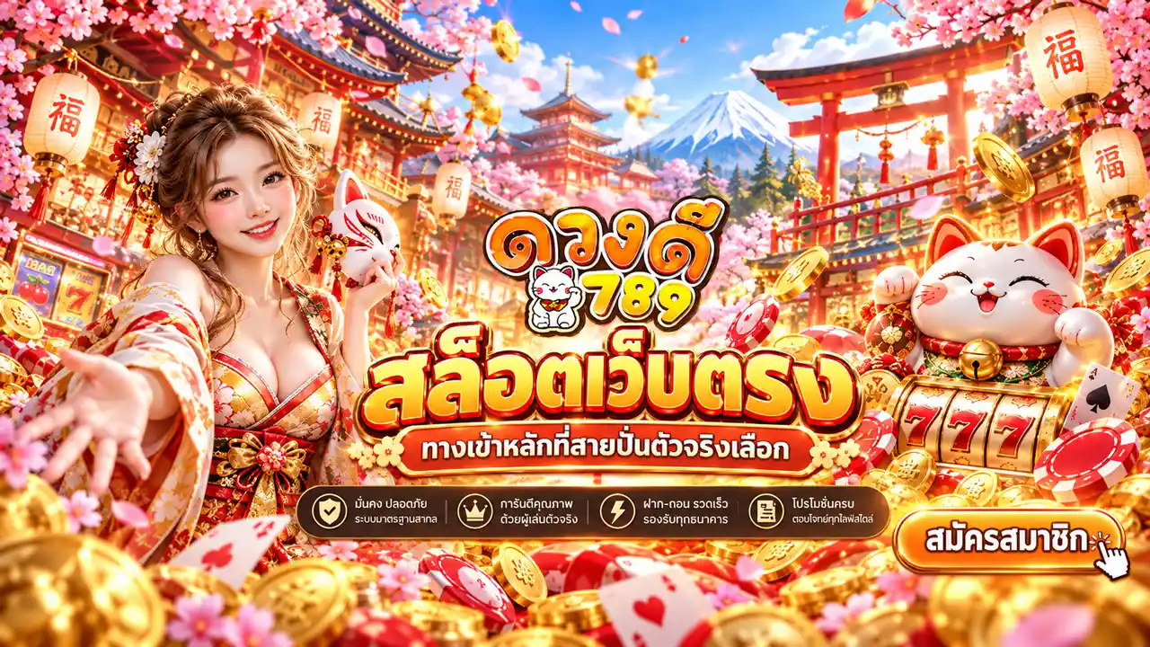 ภาพ Banner ของ 789DUANGDEE ทางเข้าหลักสล็อตเว็บตรง
